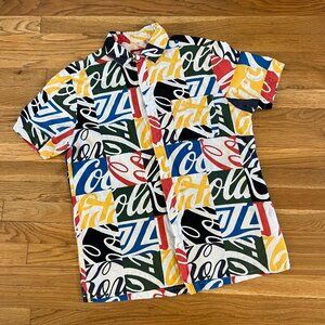 Kith x Coca-Cola 2018 Short-Sleeve Button-Up Shirt - Men's Medium